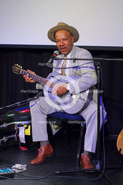 Michael Roach, Crawley Blues Club, Hawth, Crawley, West Sussex, 2015.  Artist: Brian O'Connor.