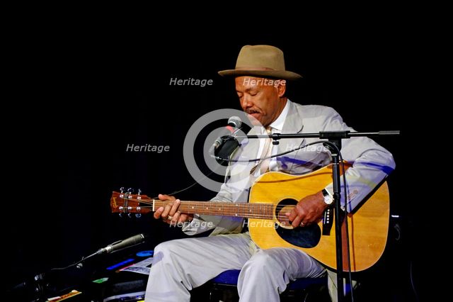 Michael Roach, Crawley Blues Club, Hawth, Crawley, West Sussex, 2015.  Artist: Brian O'Connor.