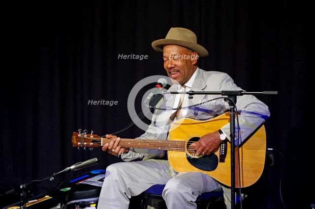Michael Roach, Crawley Blues Club, Hawth, Crawley, West Sussex, 2015.  Artist: Brian O'Connor.