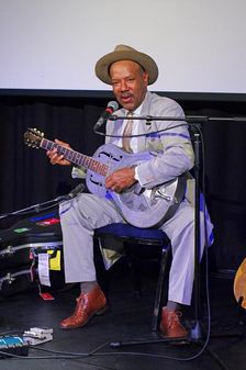 Michael Roach, Crawley Blues Club, Hawth, Crawley, West Sussex, 2015. Artist: Brian O'Connor