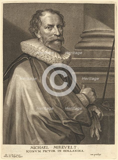 Michel Miereveld, probably 1626/1641. Creator: Willem Jacobzoon Delff.