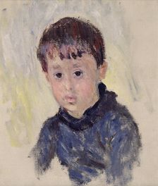 Michel Monet with blue sweater, 1883. Creator: Monet, Claude (1840-1926)