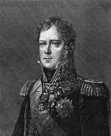 Michel Ney (1769-1815), One of Napoleon's marshals at Waterloo
