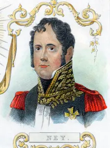 Michel Ney, French soldier, c1830