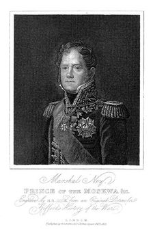 Michel Ney, French soldier of the Napoleonic Wars, 1817