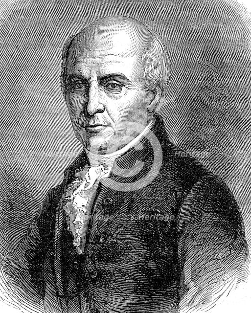 Michel Adanson (1727-1806), French botanist and naturalist, c1880. Creator: Unknown.