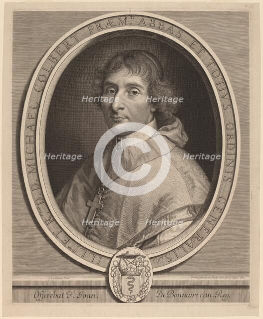 Michel Colbert, 1680. Creator: Pierre Louis van Schuppen.