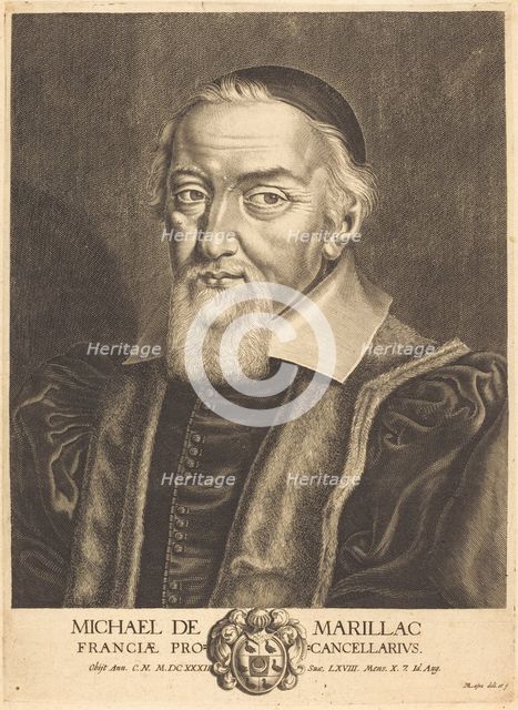 Michel de Marillac. Creator: Michel Lasne.