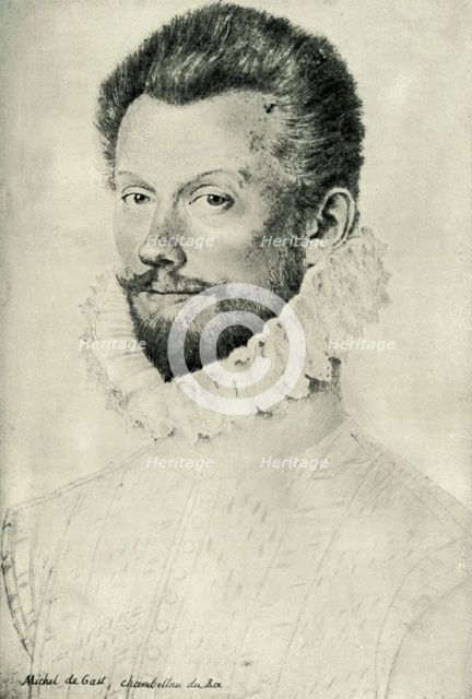 Michel de Gast, 1575, (1907).  Creator: Unknown.