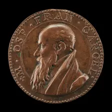 Michel de l'Hôpital, 1505/1506-1573, Chancellor of France 1560-1568 [obverse], 16th century. Creator: Unknown