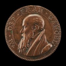 Michel de l'Hôpital, 1505/1506-1573, Chancellor of France 1560-1568 [obverse], 16th century. Creator: Unknown