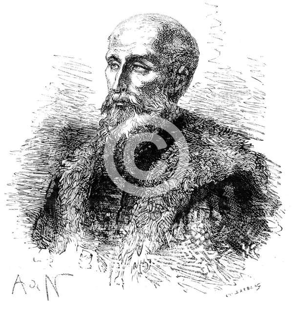 Michel de L'Hospital, 1898. Artist: Barbant