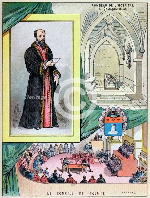 Michel de L'Hospital, 1898. Artist: Gilbert