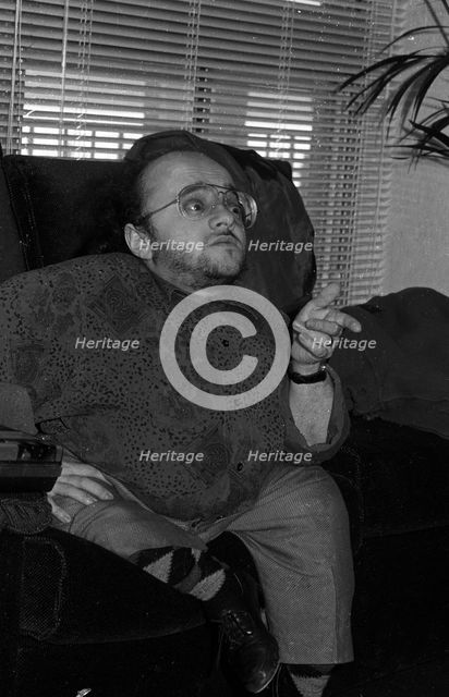 Michel Petrucciani, EMI, London, March, 1990.  Artist: Brian O'Connor.