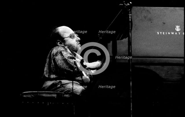 Michel Petrucciani, Hawth Crawley, West Sussex, September, 1989.  Artist: Brian O'Connor.