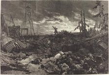 Michel Strogoff au Théâtre du Chatelet, 1880. Creator: Daniel Urrabieta Vierge