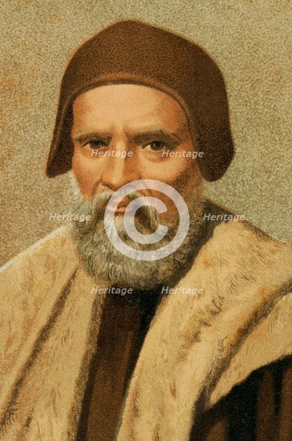 Michelangelo, (Michelangelo Buonarroti), (1475-1564), Italian Renaissance painter,.. 1886. Creator: Unknown.