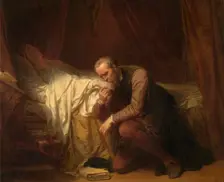 Michelangelo at the Deathbed of Vittoria Colonna, 1851. Creator: Keyser, Nicaise de (1813-1887)
