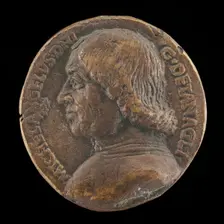Michelangelo di Guglielmino Tanaglia, 1437-1512 [obverse]. Creator: Unknown