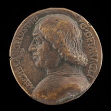 Michelangelo di Guglielmino Tanaglia, 1437-1512 [obverse]. Creator: Unknown
