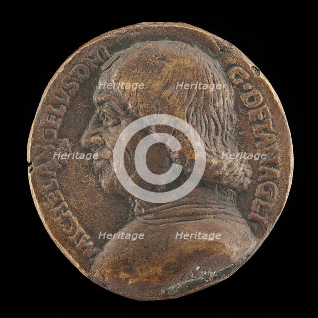 Michelangelo di Guglielmino Tanaglia, 1437-1512 [obverse]. Creator: Unknown.