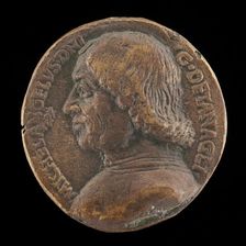 Michelangelo di Guglielmino Tanaglia, 1437-1512 [obverse]. Creator: Unknown