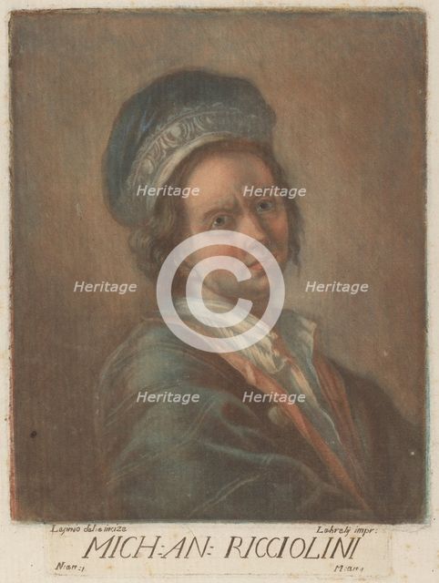Michelangelo Ricciolini, 1789. Creator: Carlo Lasinio.