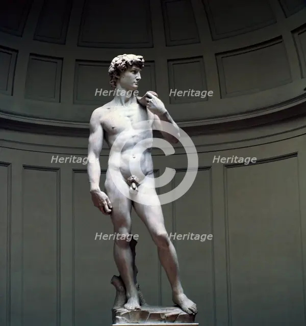 Michelangelo's David, 16th century. Artist: Michelangelo Buonarroti
