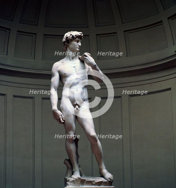 Michelangelo's David, 16th century. Artist: Michelangelo Buonarroti