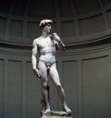 Michelangelo's David, 16th century. Artist: Michelangelo Buonarroti
