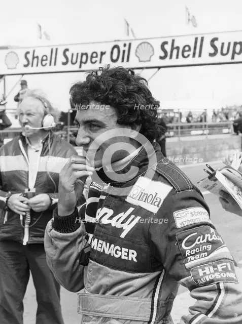 Michele Alboreto, 1981. Artist: Unknown