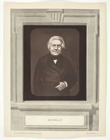 Michelet, c. 1876. Creator: Goupil and Co