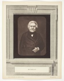 Michelet, c. 1876. Creator: Goupil and Co