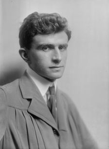 Michelson, M., Mr., portrait photograph, 1916. Creator: Arnold Genthe