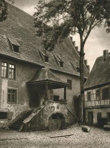 Michelstadt (Odenwald) - Yard of cellarage 1931. Artist: Kurt Hielscher