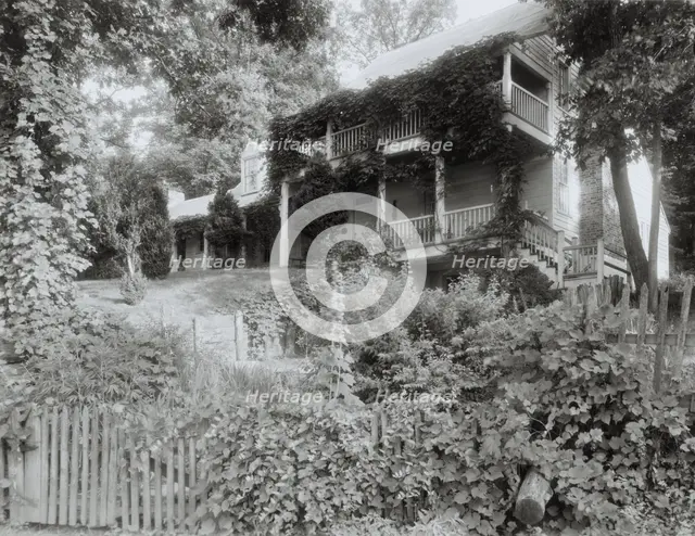 Michie's Old Tavern, Charlottesville, Albemarle County, Virginia, 1933. Creator: Frances Benjamin Johnston.