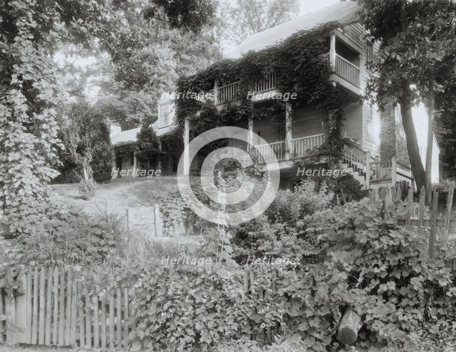 Michie's Old Tavern, Charlottesville, Albemarle County, Virginia, 1933. Creator: Frances Benjamin Johnston.