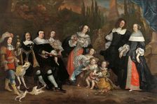 Michiel de Ruyter and his Family, 1662. Creator: Juriaen Jacobsz