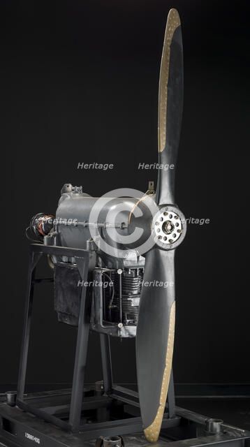 Michigan Aero-Engine Corporation Rover L-267, In-line 4 Engine, ca. 1930. Creator: Michigan Aero-Engine Corporation.