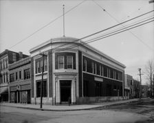 Michigan Avenue branch, Dime Savings Bank, Detroit, Mich., between 1905 and 1915. Creator: Unknown