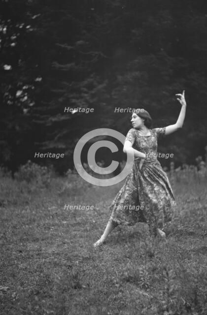 Michio Ito pupils, 1921 June 24. Creator: Arnold Genthe.