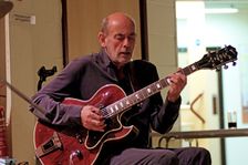 Mick Hanson, Steyning Jazz Club, Steyning, West Sussex, May 2016. Artist: Brian O'Connor