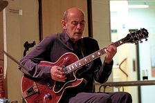 Mick Hanson, Steyning Jazz Club, Steyning, West Sussex, May 2016. Artist: Brian O'Connor