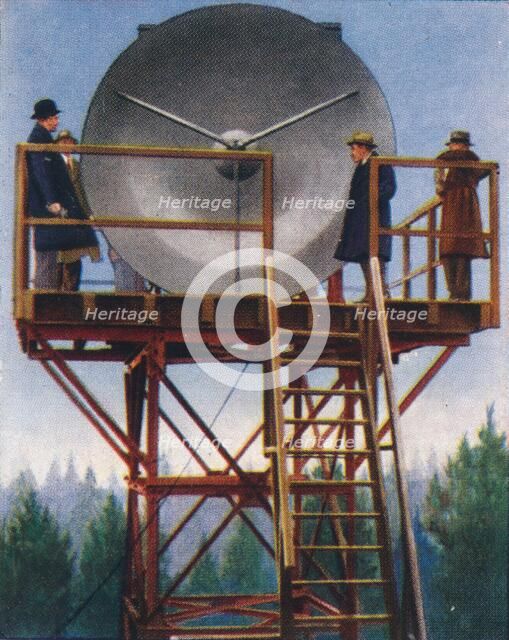 Micro-ray wireless station, 1938. Artist: Unknown.