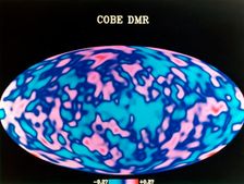 Microwave map of whole sky, c1990s. Creator: Unknown