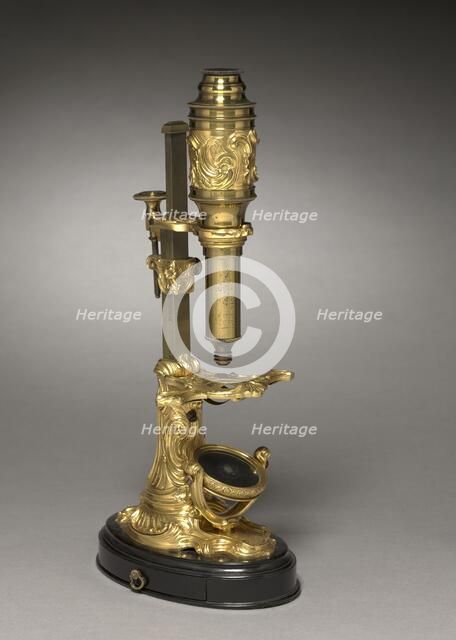 Microscope, c. 1745- 1765. Creator: Unknown.