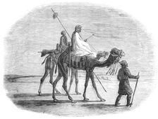 Mid-day Encounter in the Desert, 1857. Creator: Unknown