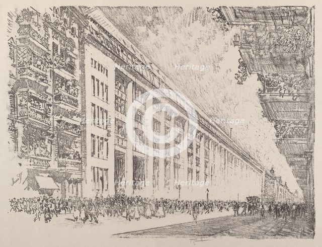 Mid-day, General Electric Works, Berlin, 1921. Creator: Joseph Pennell.