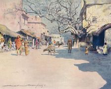 Mid-day, Jeypore 1905. Artist: Mortimer Luddington Menpes