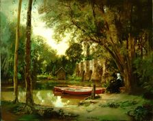 Mid Silence and Shade, 1900-1921. Creator: John Lochhead